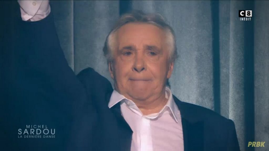 Michel Sardou, en larmes, fait ses adieux à la scène